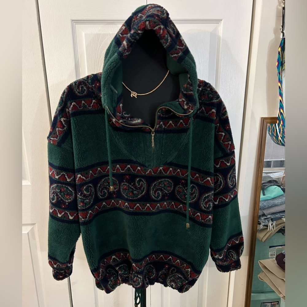 Vintage Express Thick super soft Hoodie Jacket - Picture 1 of 6